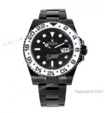 Swiss Rolex GMT-Master II 'Oreo' VR Factory Swiss 3186 Watch Black Dial